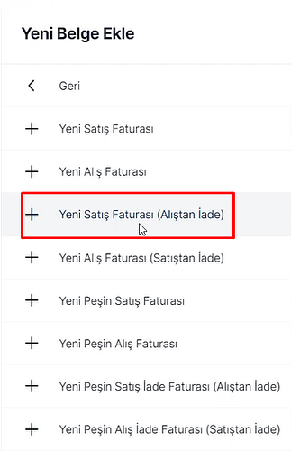 Belge Seçme