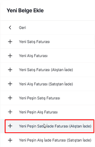 Belge Seçme