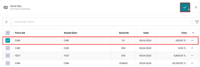 Ciro Edilmiş Senet