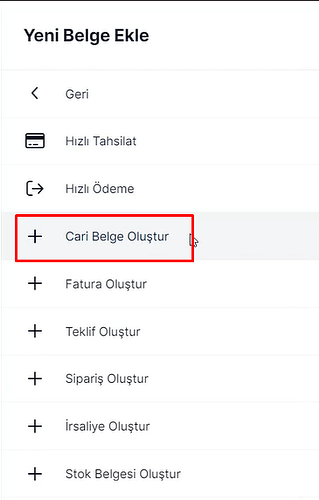 Belge Seçme